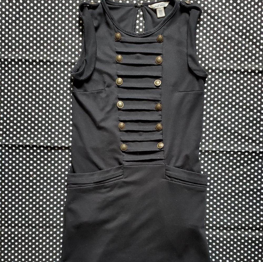 Casual Military Style Dress